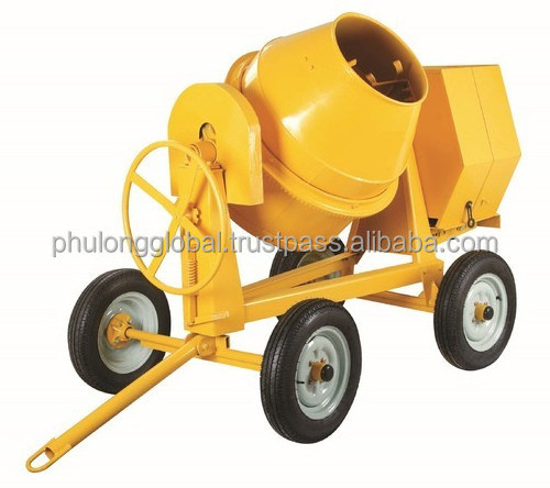 Mini concrete mixer 200 liter Concrete mixers machines mini durable diesel or gasoline engine, drum capacity 200 350 450 liter