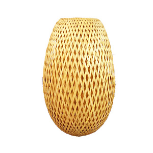 Art Bamboo Ceiling Lamp DIY Bamboo and Rattan Hanging Lamp Classic Hanging Lamp Tea Room Dining Room Drop Lights