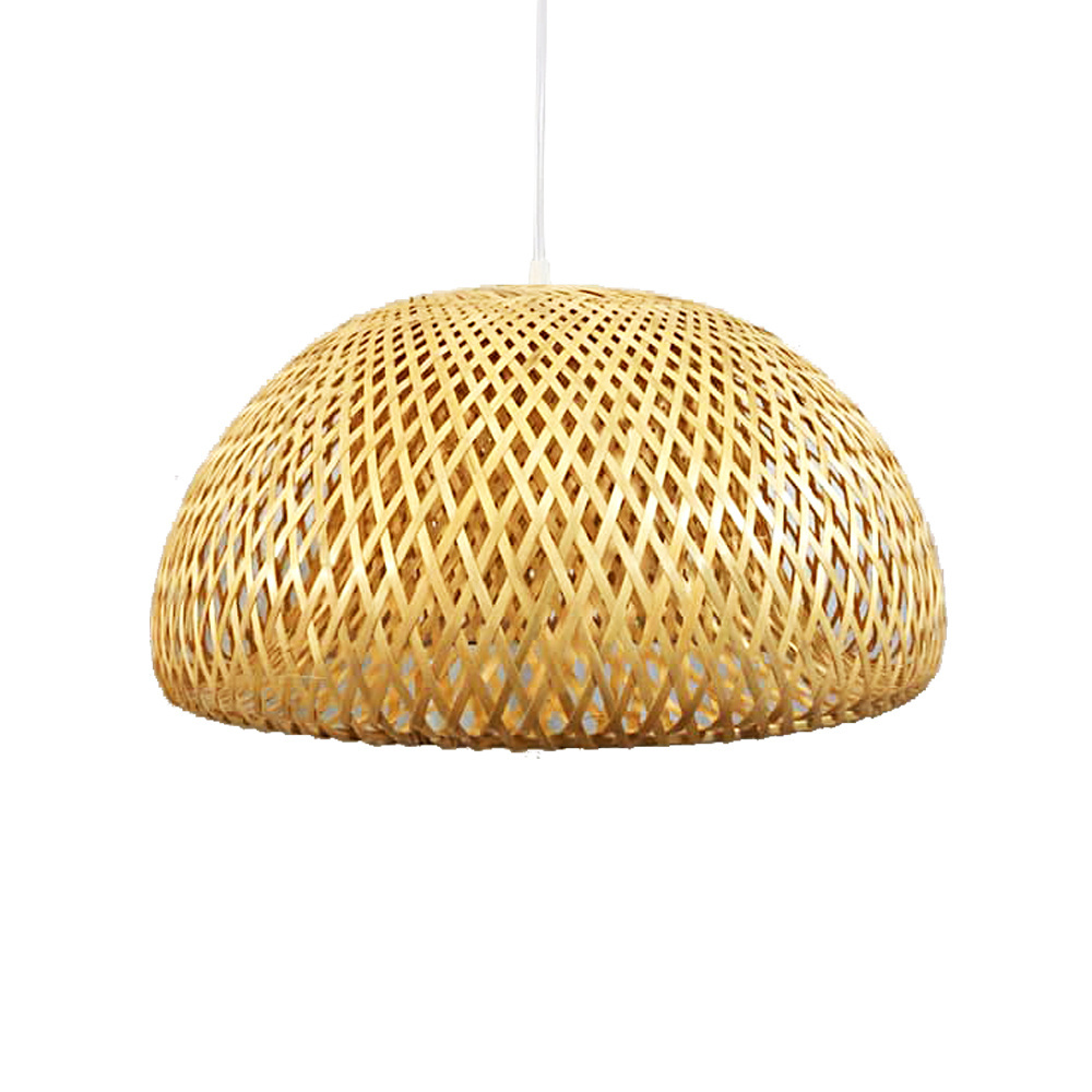 Art Bamboo Ceiling Lamp DIY Bamboo and Rattan Hanging Lamp Classic Hanging Lamp Tea Room Dining Room Drop Lights