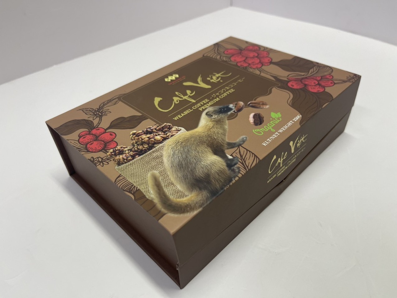 Good Price Cardboard Present Coffee Box Packaging Custom Logo Printed Luxury Rigid Paper Packing Gift Coffee Box