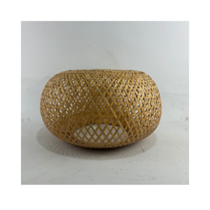 Competitive Price Rattan Lampshade Frame Durable For Coffee Decor Japanese Style Custom Package From Vietnam Manufacturer