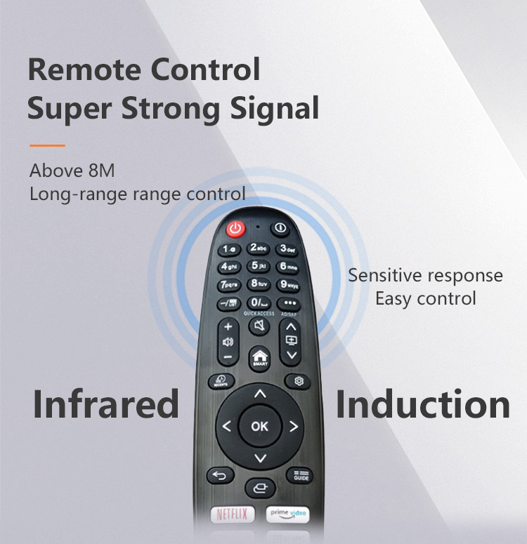 Boutique spot RM-1818S latest universal model suitable for LG intelligent LCD TV without voice remote control