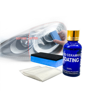 Car Lights Cleaner Oxidation Scratch Repair Liquid Coating Headlight Restoration Polish Spray