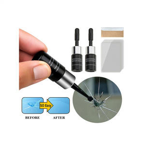 Car Windscreen Window Glass Crack Repair Tool Kit Repair Resin Liquid For Repair Any Damaged Cracked Glass