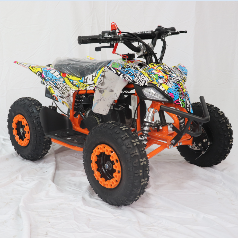 phyesmoto Gas Powered Electric Starter 4 Wheeler atv quad bike for kids