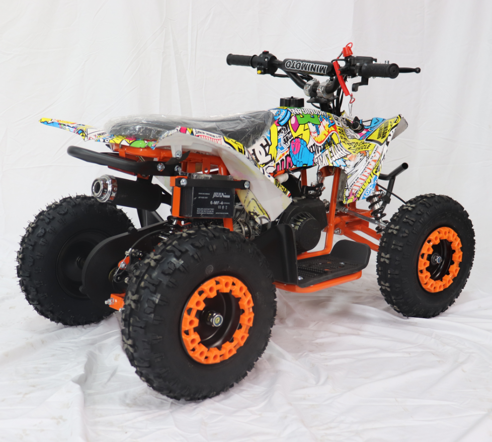 phyesmoto Gas Powered Electric Starter 4 Wheeler atv quad bike for kids