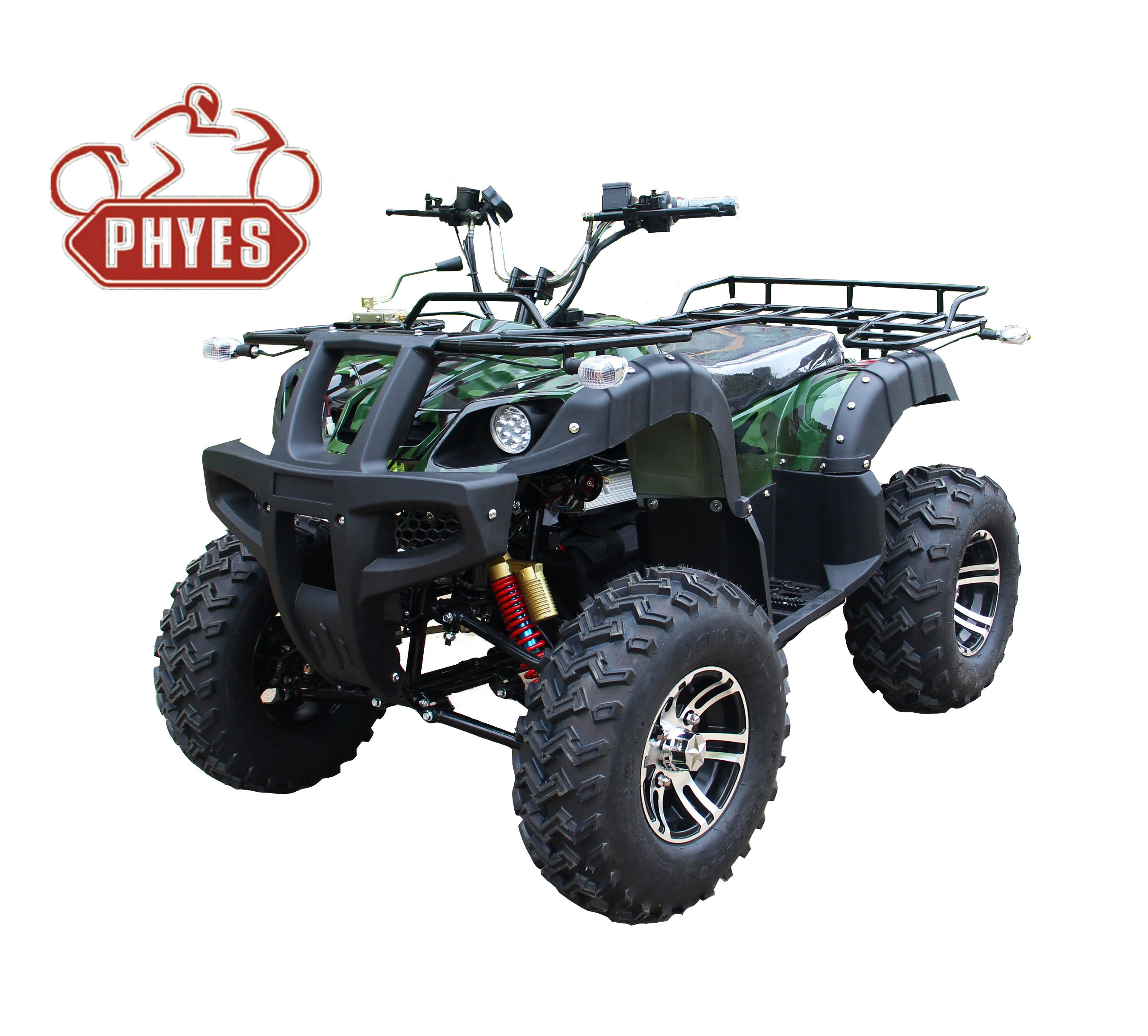 phyesmoto 60V 5000w farm atv quad bike 4x4 for adults