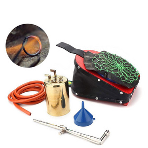 Woodwind Ball Jewelry Welding Torch Kit Leather Tiger Welding Repair Gold Silver Copper Jewelry Equipment Metalworking Tools