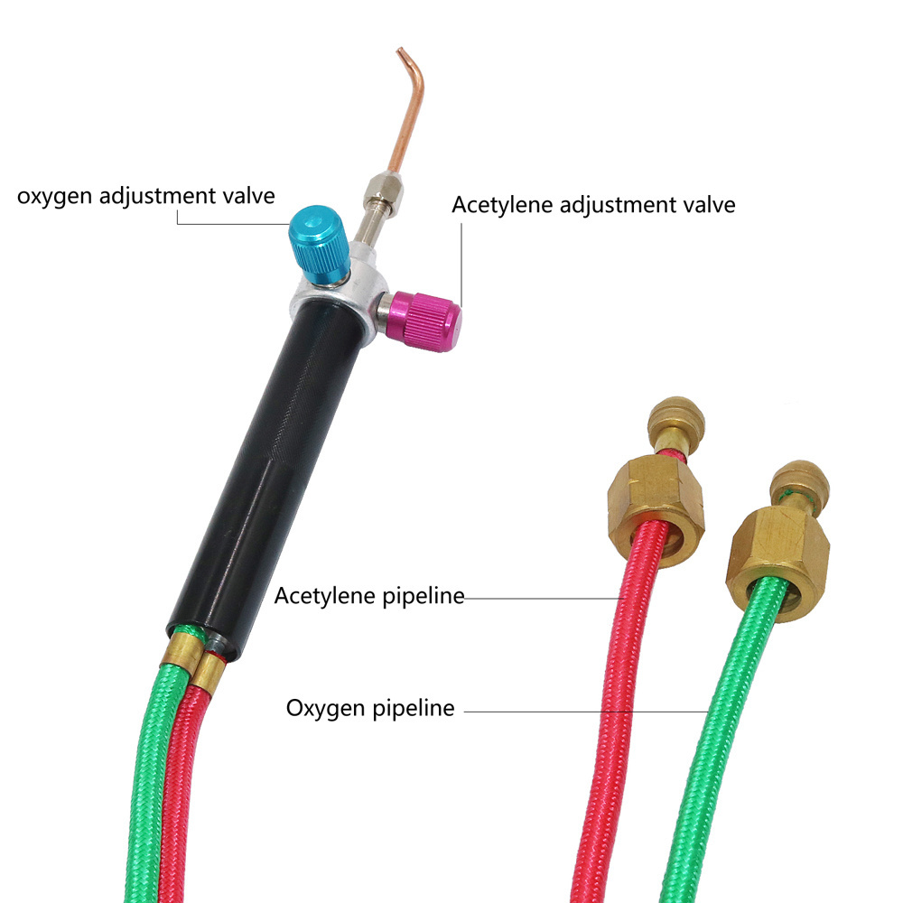 Jewelry Oxygen Kit Micro Mini Jewellery Solder Gun Gas Small Soldering Gun,Soldering Cutting Brazing Weld Torch