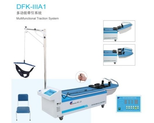 Auto-traction machine lumbar traction bed physical therapy equipment for hospital