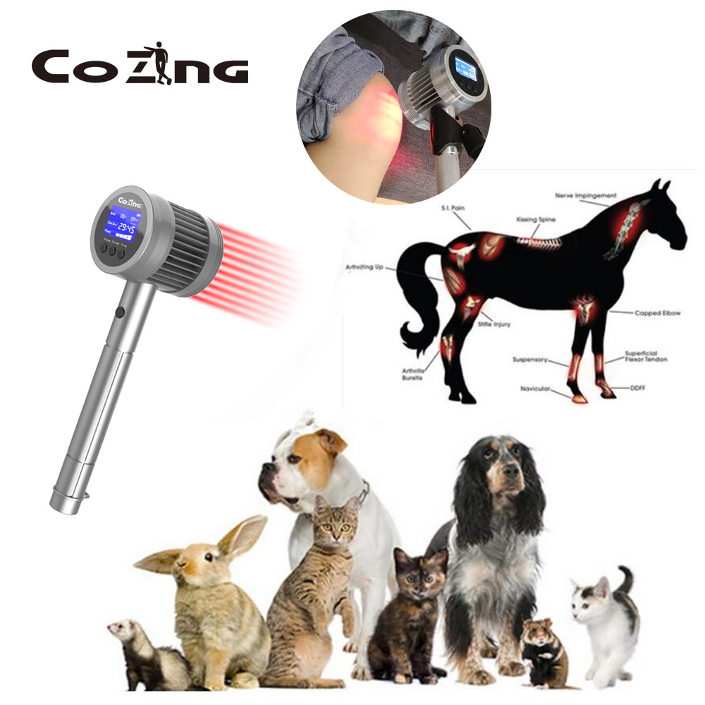 COZING 20W Medical Deep Tissue MLS Laser Therapy Machine Four Wavelength 650nm 808nm 905nm 980nm for Pain Relief