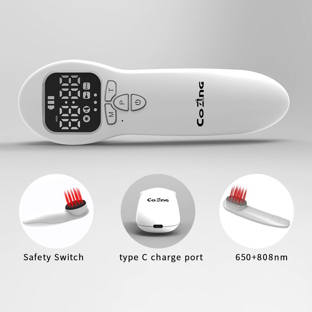 OEM New Design Handy class 3b cold laser light therapy 808nm 650nm laser pain relief machine