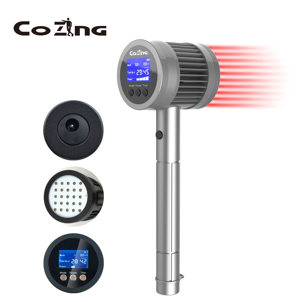 COZING robotic high intensity mls laser therapy machine 10-60W 980nm 905nm 808nm 650nm for hospital use