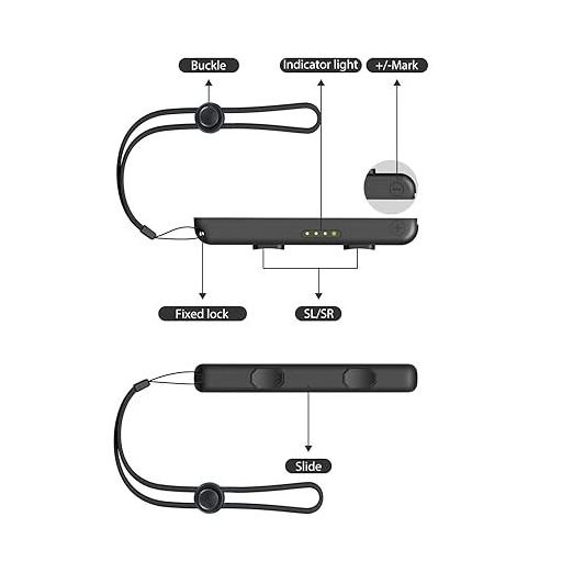 Wrist Strap for Switch Joycon Switch Controller Strap Lanyard Replacement Parts Accessories for Joy Con Controller