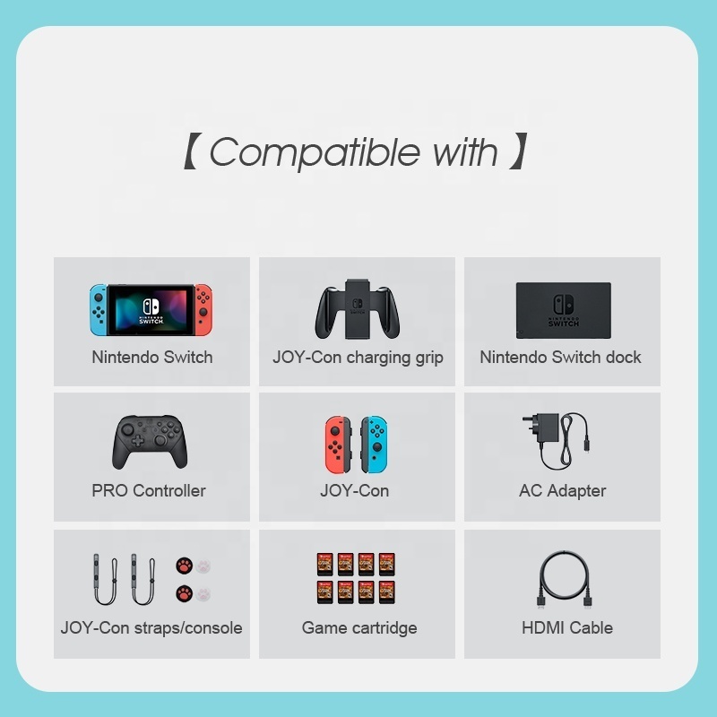 Portable Nintend Switch Console Controller Waterproof Storage Case Hard Travel Shell for Switch Game Controller Accessories