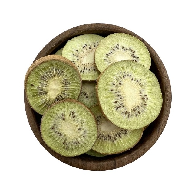 Hot Selling Freeze Dried Fruit Wholesale High Quality Freeze-dried Kiwifruit Slices