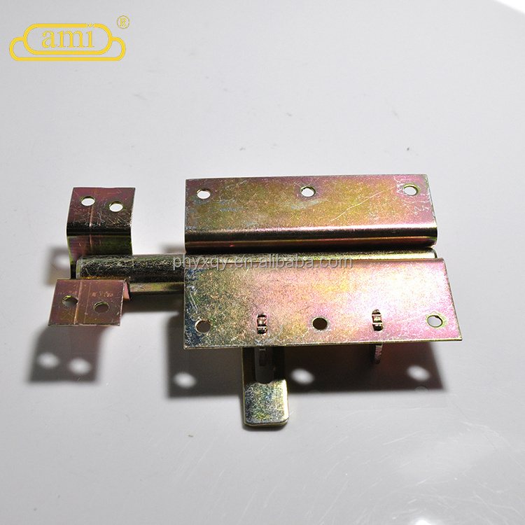 iron material door bolt latch for wooden garden fence