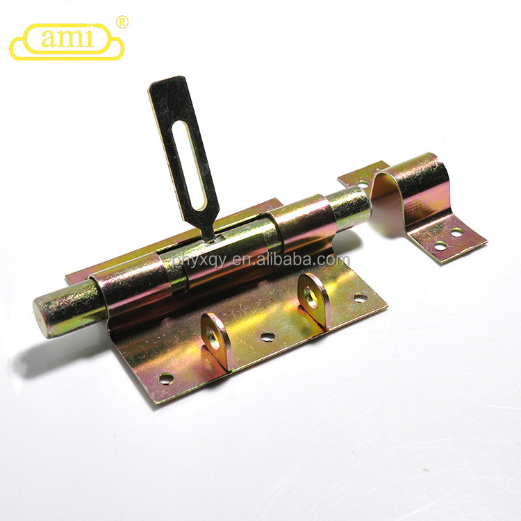 iron material door bolt latch for wooden garden fence