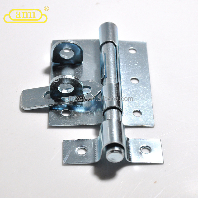 iron material sliding door bolt for garden fence