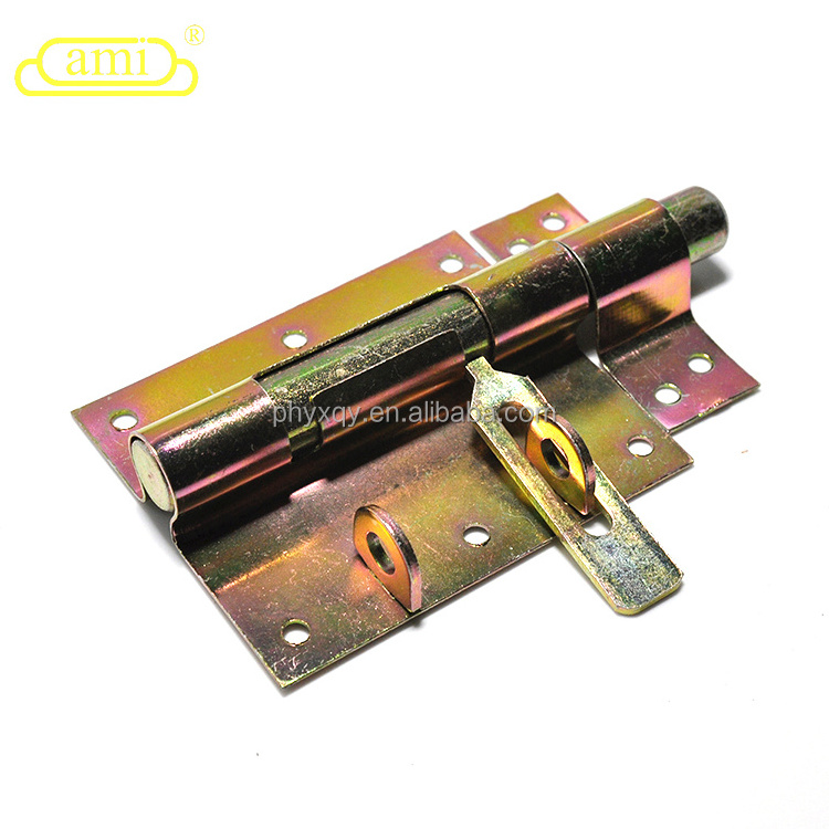 iron material sliding door bolt for garden fence