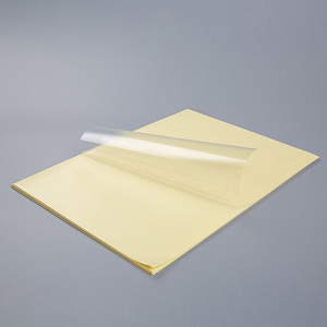 A3 Transparent Clear Vinyl PVC Sticker Self Adhesive Film