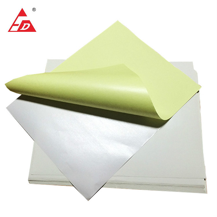 A4 Paper 80gsm Casted Coated Self Adhesive Gummed Sheet Packing Labels