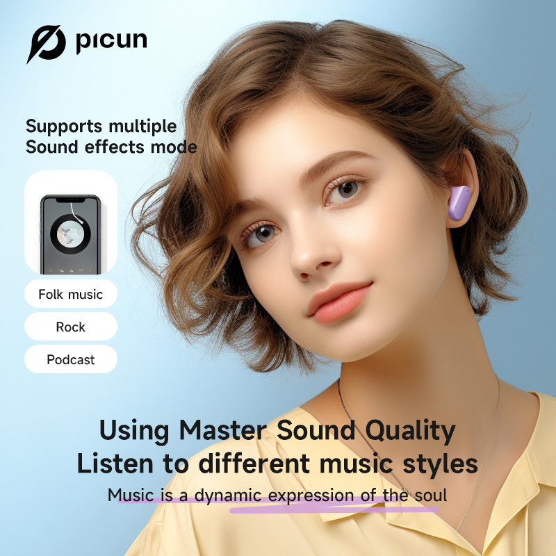 Picun W1 Fashion TWS Earbuds for Girl Mini Smallest True Wireless Bluetooth Headset