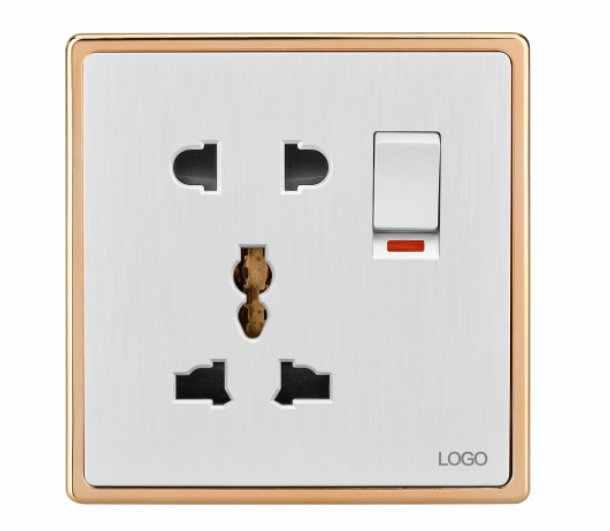 Piersa | E95 series Wall switch high quality Saudi Arabic 1 gang switch SASO Bahrain | Iraq | Qatar