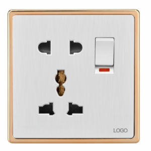 Piersa | E95 series Wall switch high quality Saudi Arabic 1 gang switch SASO Bahrain | Iraq | Qatar