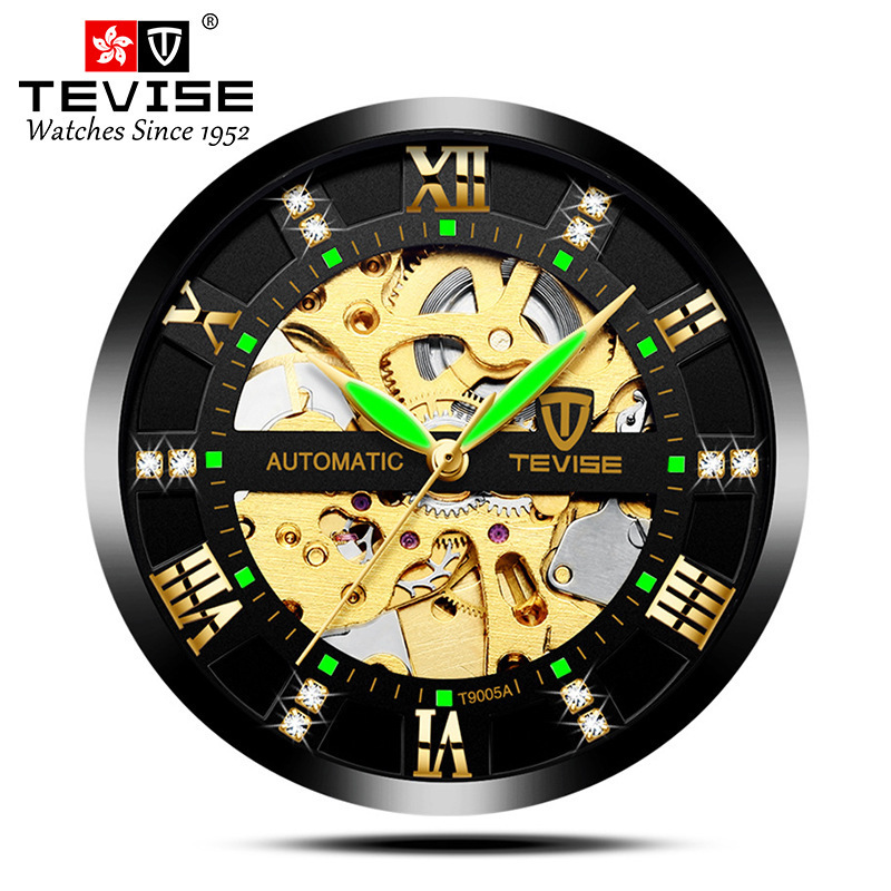 Wholesale Good Quality Stainless Steel Waterproof Automatic Watch Brand Custom Logo Automatic Mechanical Watch