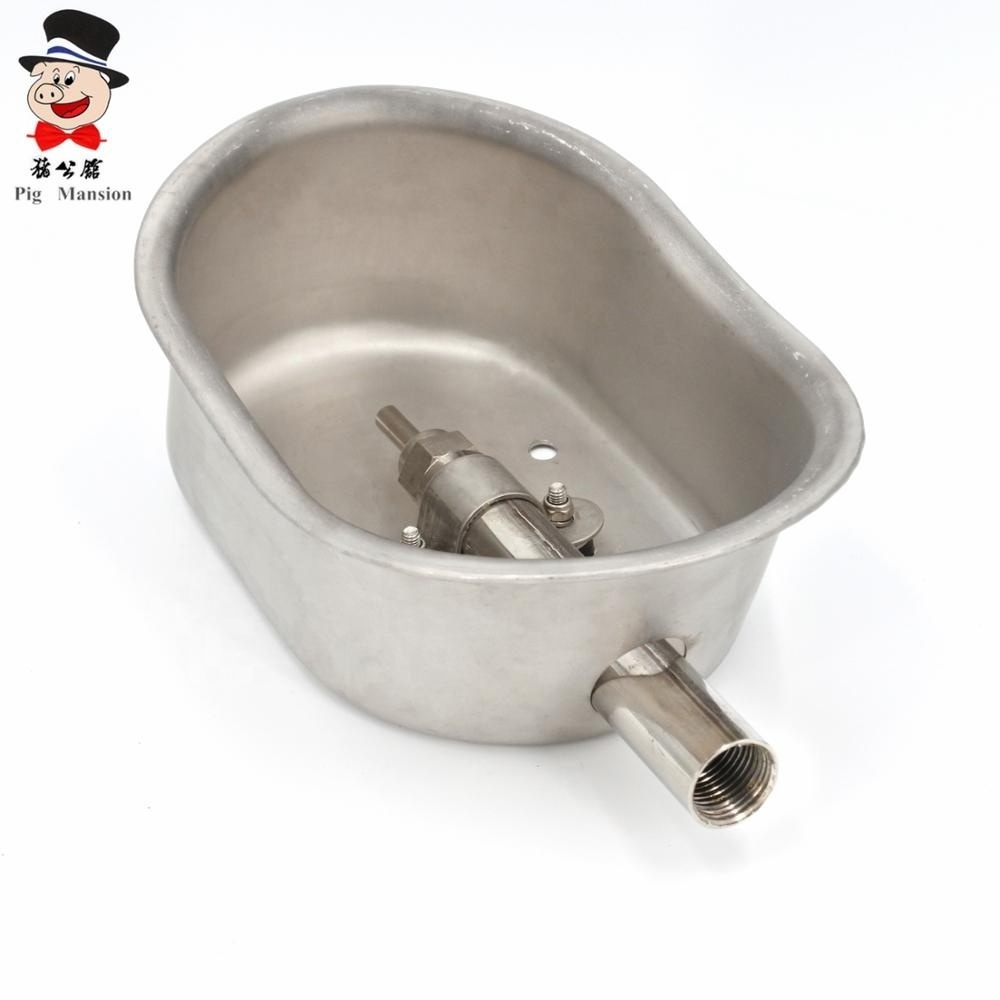 Pig Drinking System Stainless Steel Oval Drinking Bowl With Reliable Quality And Best Price Hog Drinker