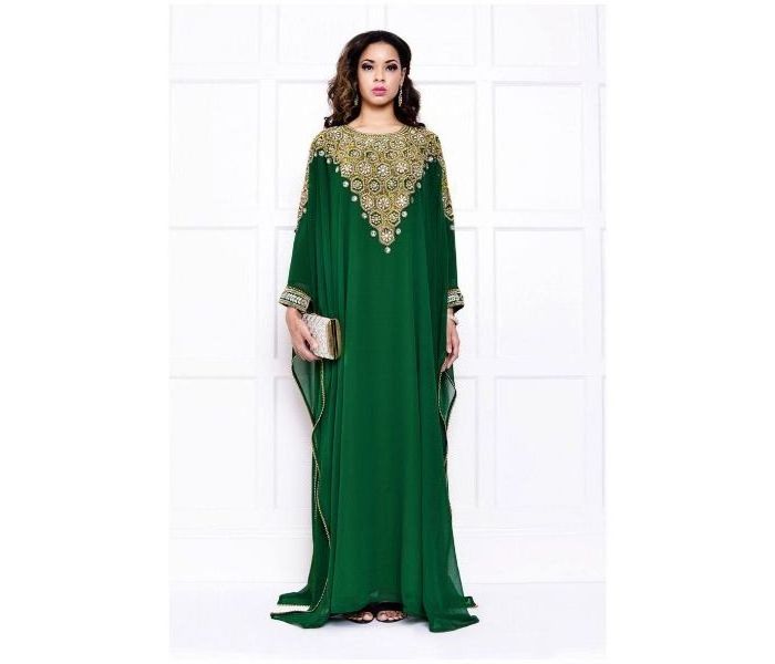 2024 New Jalabiya Kaftan Dress For Women Dubai Turkey Golden Ribbon Embroidery Loose Muslim Arabic Islamic Clothing