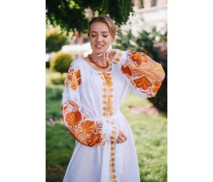 Bright Authentic Charm Ethnic Folk Maxi Dress Boho Tasseled Summer Ukrainian Embroidered Dress Abaya Kaftan Robe Custom Clothing