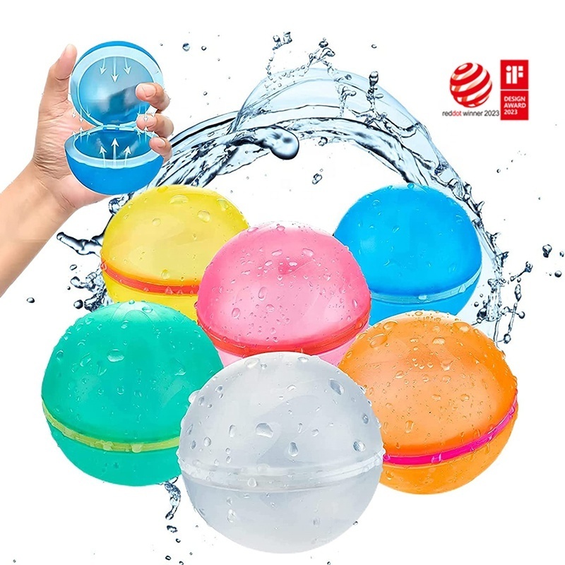 Soppycid Water Jumping Balloons Juguetes Walk On Water Balloon Silicone Magnet Reusable Water Balloons