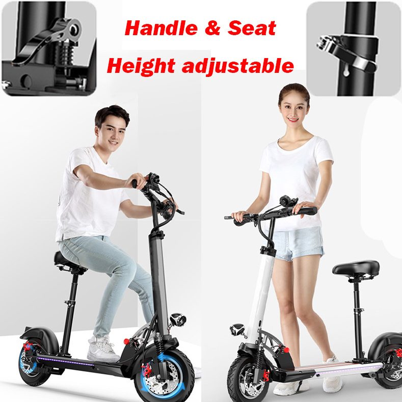 Electric Scooter Cheap 2 Wheel Foldable Adults High Quality Self-balance Off Road Electric Scooter with LED Light