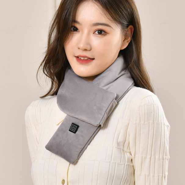 New Fashion Electric Scarf Usb Rechargeable Breathable Heated Wrap Neck,Outdoor Heated Vest,New Electrically Heated