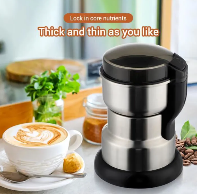 Electric Spice coffee grinder electric Mill with Large Grinding Capacity Powerful Motor plastic grinder food mixers