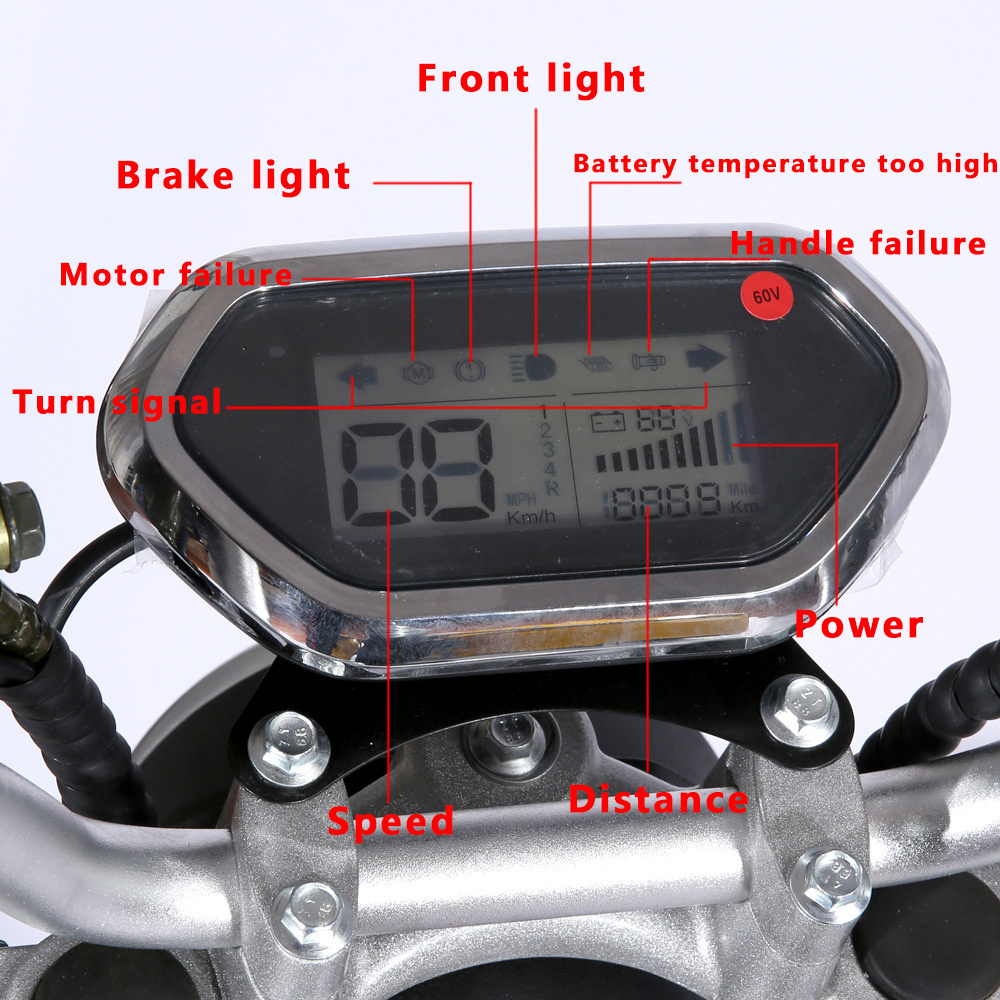 3 Wheel Electric Scooter EEC Electric Motorcycles Citycoco High Speed Electric Tricycle Reverse Trike Electric Motorcycle