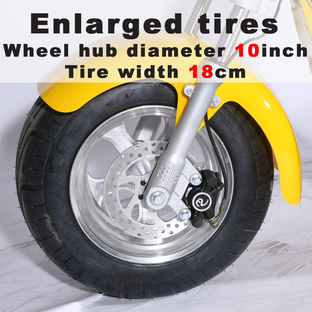 10 inch hub tire 4000w electric citycoco scooter, rechargeable long range battery, powerful electric bike motorcycle for adult