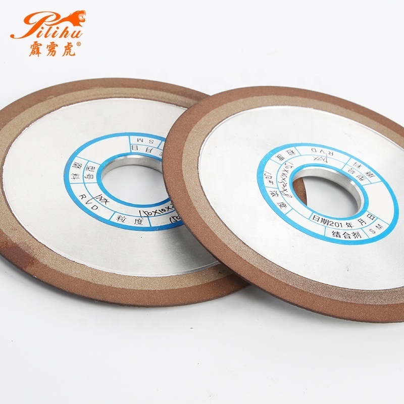 150mm Resin Bond Lathe Grinding Diamond Wheel for HSS Tools