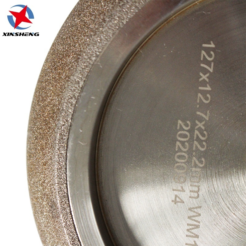 Electroplated Diamond Tools CBN  Coated Grinding Wheel For Band Saw