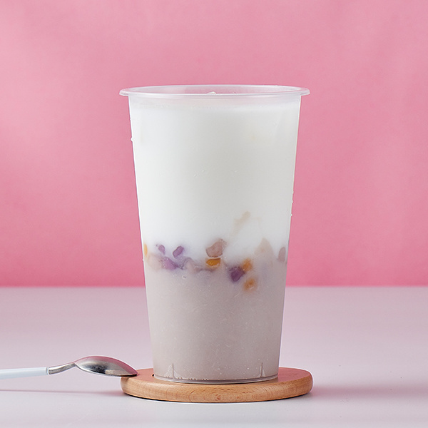 Taiwan Milk Tea small material factory wholesale frozen taro puree pearl milk tea taro flavor milk tea