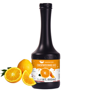 TAIWAN halal Good Quality Fruit Drink Orange Beverage Concentrated Juice fruit syrup