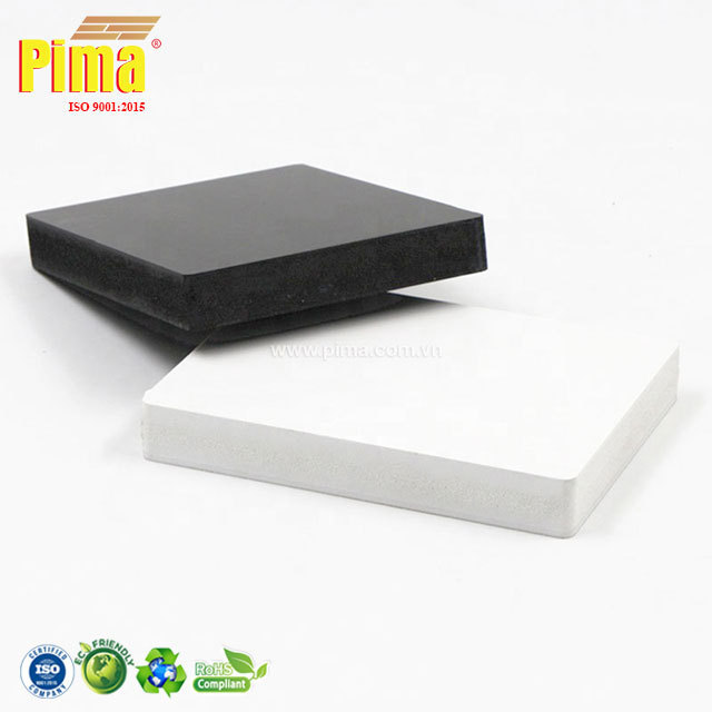 PVC thick foam board hard surface, fireproof for advertising material (Pima)