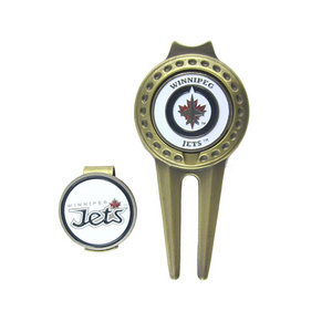 Customized Modern Stainless Steel Golf Ball Marker Divot Repair Tool Bulk Wholesale Spot Golf Accessory