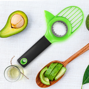 Hotsell  Multifunctional Avocado Cutter Avocado Separator Kitchen Tools 3-in-1 Avocado Slicer