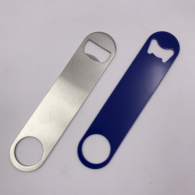 Customized Stainless Steel Flat Metal Beer Bottle Openers