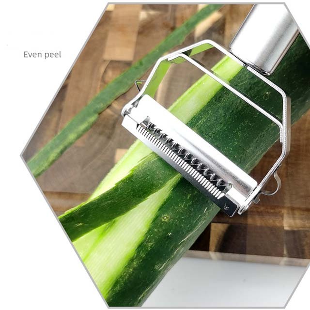 Custom Kitchen Gadgets 2024 Stainless Steel Fruit Potato Peeler Julienne Peeler Vegetable Peeler