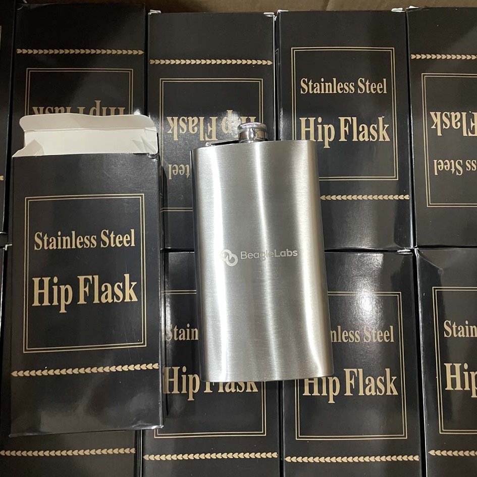 100pcs Custom Logo Different Capacity Male Alcohol Whisky Wine Pot Bottle Pocket Portable Stainless Steel Hip Flask