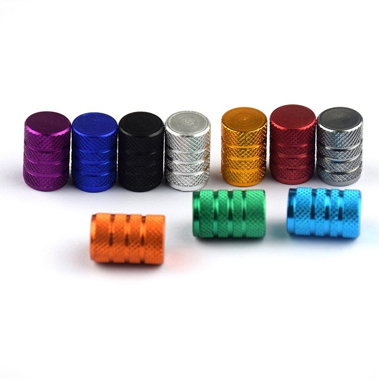 Aluminum Car Tire Valve Caps Tyre Valve Stem Cover Air Dust Cap For Cars Motor Wheel